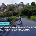 Cierre del puente La Máquina afecta movilidad en Santa Rosa de Cabal