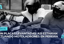 Banda de motoladrones tendría azotados varios sectores de Pereira