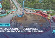 Intercambiador del Coliseo del Café ya alcanza 27 % de ejecución