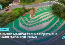 Invías entregó tramo rehabilitado entre Manizales y Mariquita
