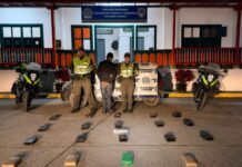 Compartimiento secreto lo delató: capturan a hombre que transportaba 16 kilos de base de coca en la vías del Eje Cafetero