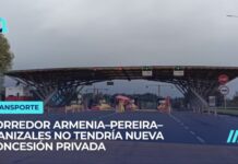Rechazan proyecto que buscaba concesionar por 30 años corredor vial del Eje Cafetero