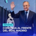 Florentino Pérez continuará como presidente del Real Madrid hasta 2030