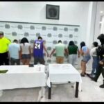 Cayó la red que controlaba el microtráfico en Santa Rosa de Cabal: 10 capturados en operativo policial