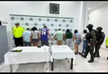 Cayó la red que controlaba el microtráfico en Santa Rosa de Cabal: 10 capturados en operativo policial
