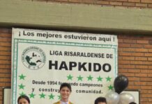 Risaralda brilló en el Nacional Interligas de Hapkido y se quedó con el tercer lugar general