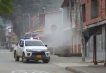 Activan fumigación contra el dengue en municipio del Eje Cafetero