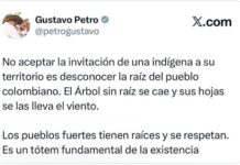 Petro cuestiona decisión de Westcol de no realizar transmisión con Aída Quilcué en el Cauca