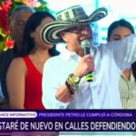 Petro asegura que saldrá a las calles para defender sus ideas si sus opositores llegan al poder