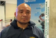 Bombero de Pereira regresó al país tras participar en misión internacional de búsqueda y rescate en Venezuela