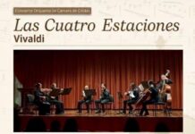 La Orquesta de Cámara de Caldas interpretará «Las Cuatro Estaciones» de Vivaldi en concierto gratuito