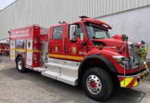 Dosquebradas recibe el primer camión de bomberos certificado para atender incendios en alturas