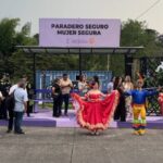 Pereira inauguró dos nuevos Paraderos Mujer Segura en la Universidad Católica y PriceSmart