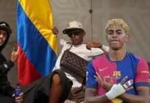 Lamine Yamal, de vacaciones en Cartagena