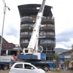 Desmonte controlado del Hotel Veneton en Dosquebradas avanza con medidas de seguridad