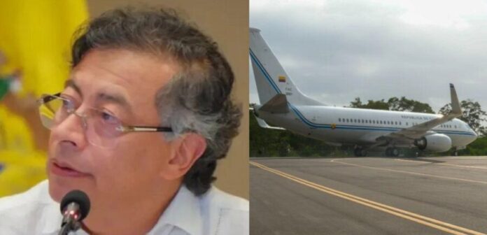 avión y presi