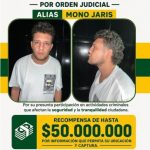 Sube a $50 millones la recompensa por alias “Mono Jaris”, cabecilla de “la cordillera” en Pereira