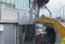 Avanzan trabajos en la fachada del Aeropuerto Internacional Matecaña