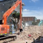 Dosquebradas avanza con las demoliciones de inmuebles afectados por el sismo