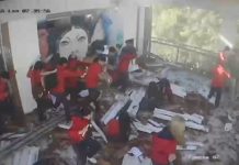 El video que mostró el drama del terremoto en el Fabio Vásquez