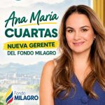 Ana María Cuartas asumirá la gerencia del Fondo Milagro para Risaralda