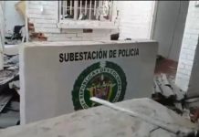 Destruyen subestación de Policía de Guamalito tras ataques con drones