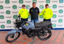 Capturado con motocicleta de identificación alterada en Pereira
