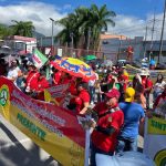 Sindicatos y organizaciones sociales marcharon en Pereira y Dosquebradas para exigir garantías laborales y una reconstrucción digna