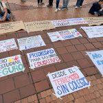 Instituciones educativas de Dosquebradas protestaron para exigir recursos para reconstruir colegios afectados por el terremoto